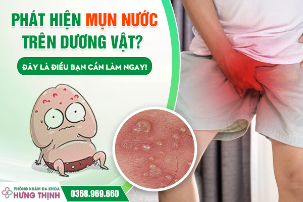 Phát Hiện Mụn Nước Trên Dương Vật? Đây Là Điều Bạn Cần Làm Ngay!