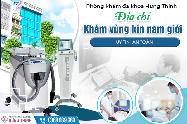 Các bệnh nam giới mắc phải- Khám vùng kín nam cậu nhỏ  