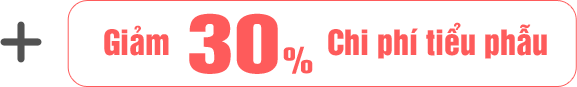 Giảm 30% phí tiểu phẫu