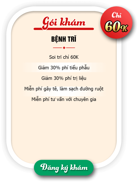 Ưu Đãi Bệnh Trĩ