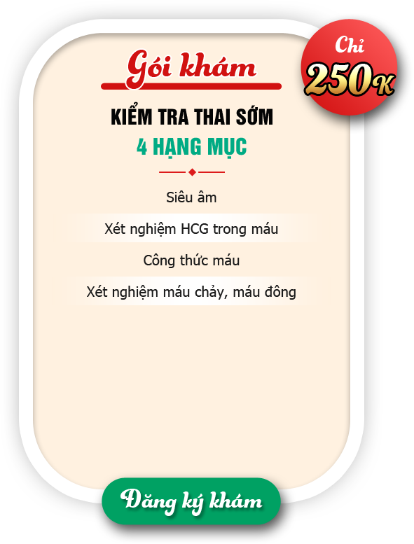 Ưu Đãi Kiểm Tra Thai